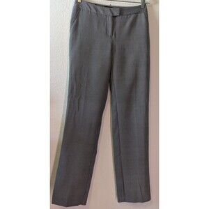 Jones New York Womens Size 2 (30x32) Sydney Cut Black White Dress Pants (165m))